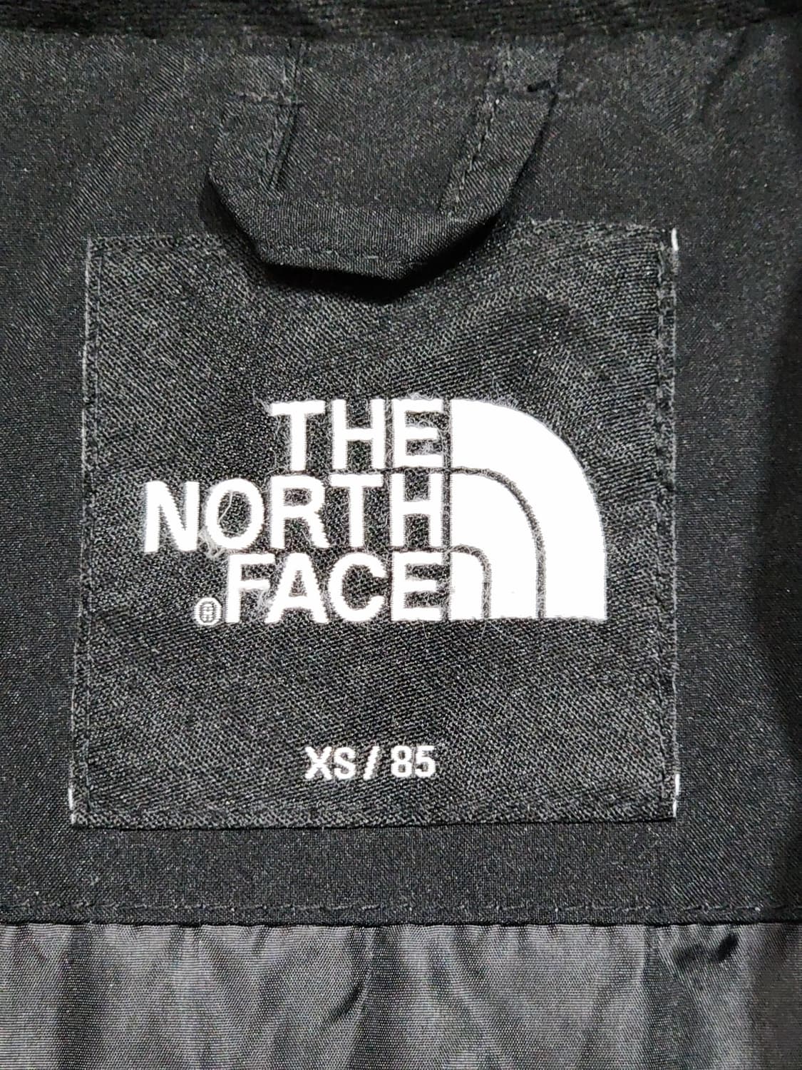 (S) 노스페이스 롱패딩 점퍼 블랙 거위털 구스다운 코트 상품이미지3