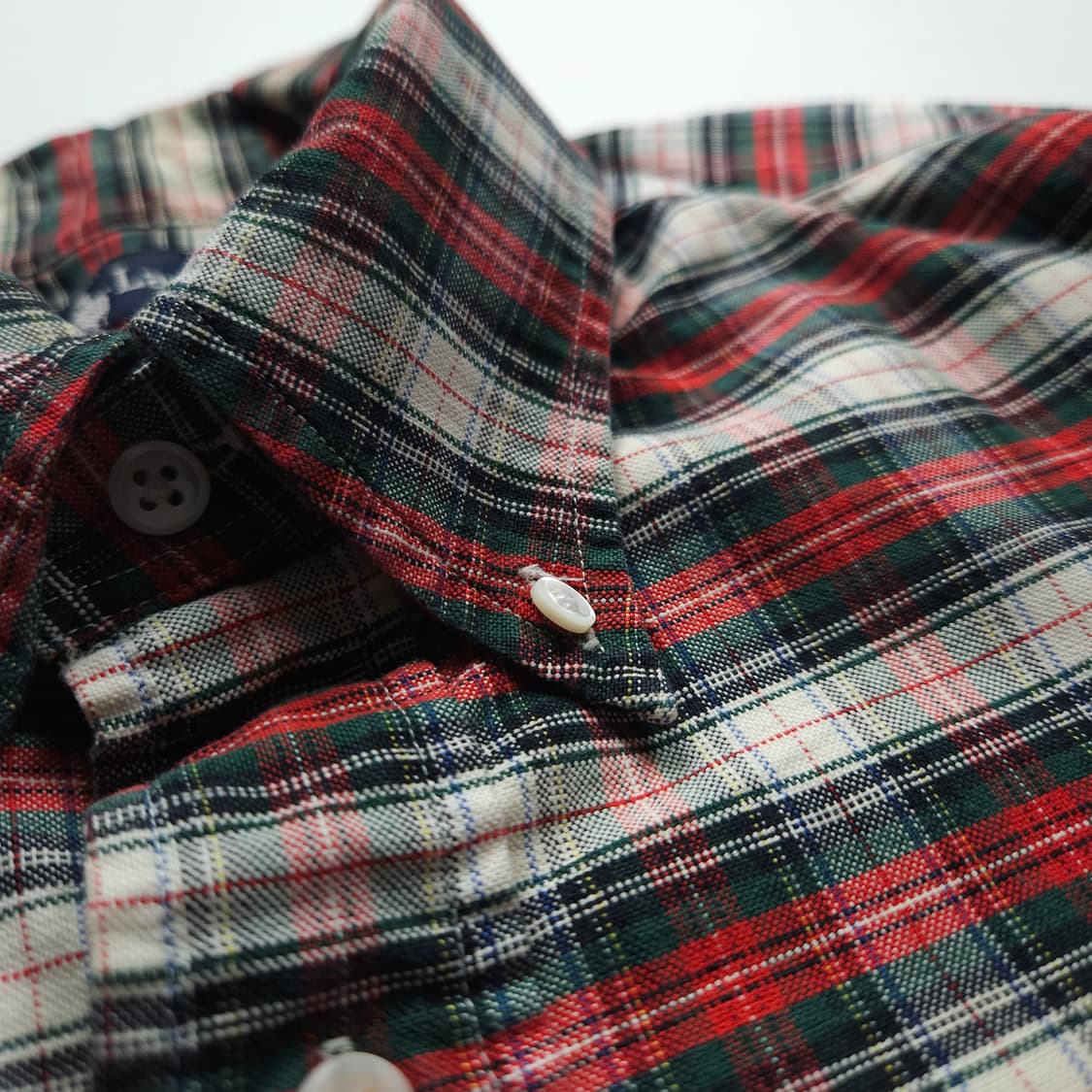 폴로 랄프로렌 아메카지 타탄체크 박시핏 셔츠 (XL) 상품이미지4