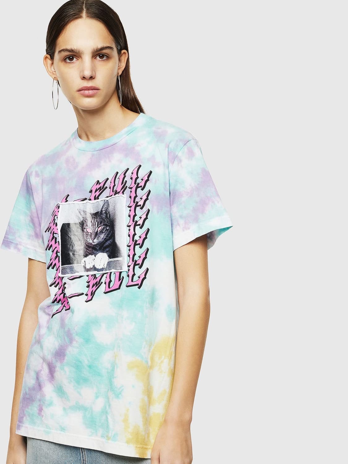 디젤 희귀 T-Daria M 타이다이 티셔츠 상품이미지10