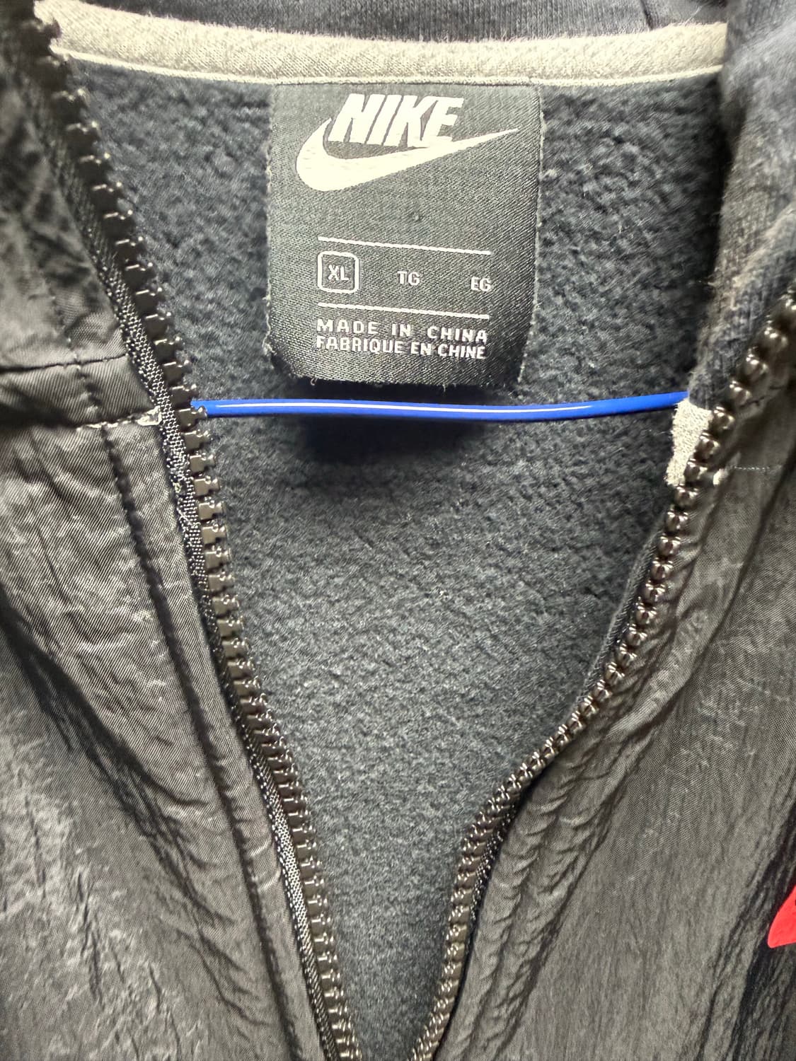 나이키 just do it 기모 후드집업 상품이미지4