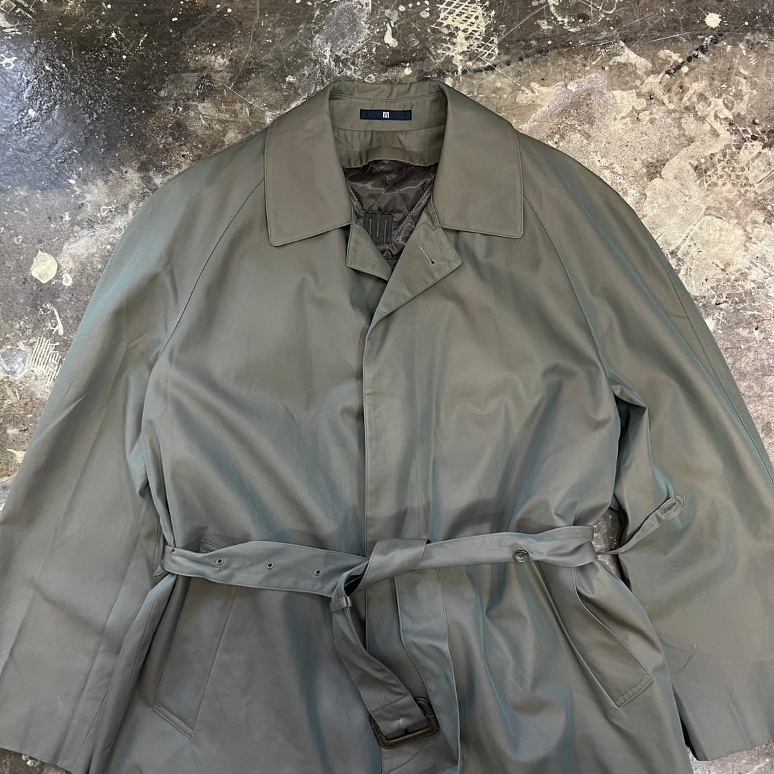 100) 마에스트로 누빔 트레치코트 코트 상품이미지2