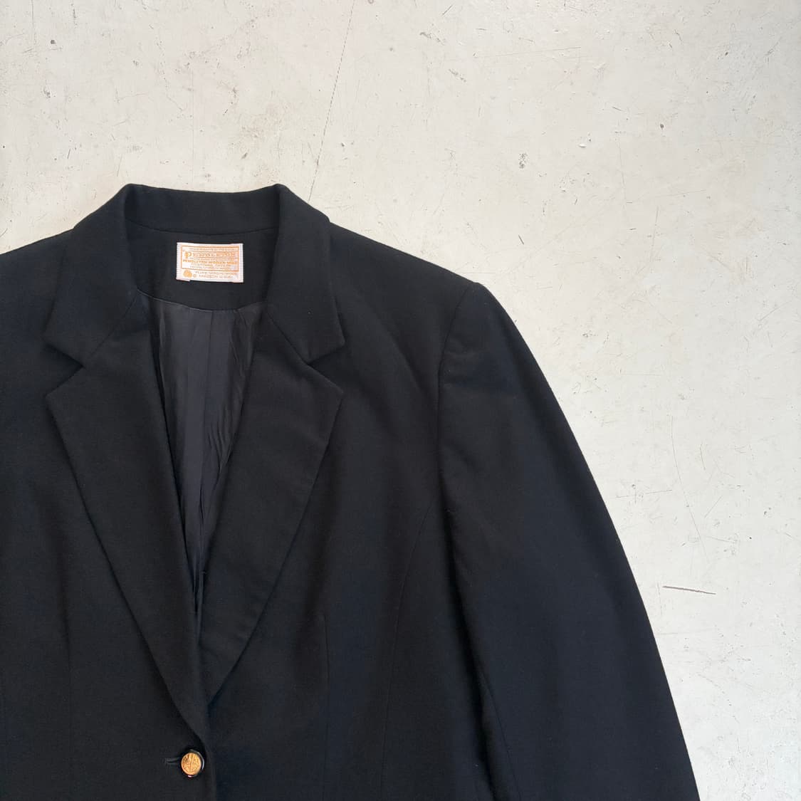 60s-70s USA OG 펜들턴 빈티지 2B 블레이저 자켓 L 상품이미지2