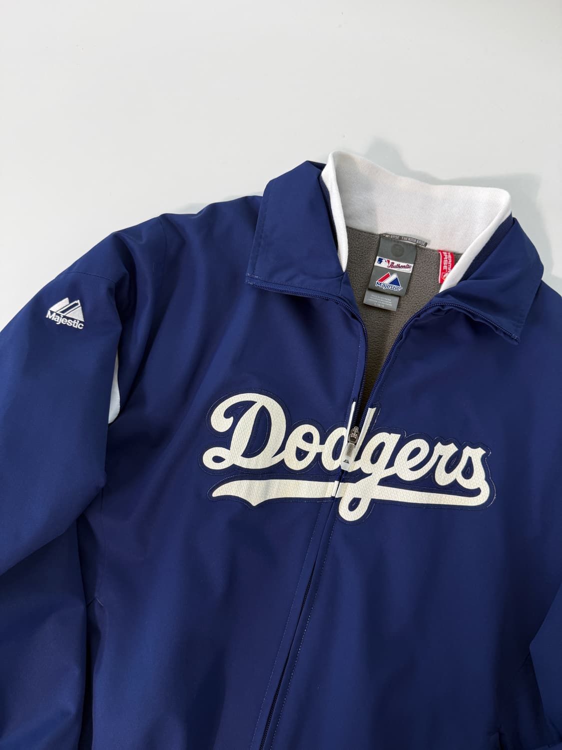 마제스틱 루즈핏 LA 다저스 베이스볼 봄버 자켓 상품이미지3