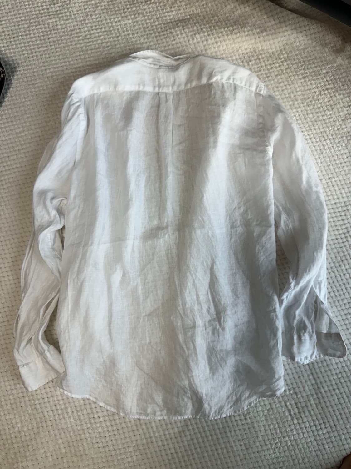 폴로 랄프로렌 린넨 셔츠 클래식핏 화이트 2XL 상품이미지2