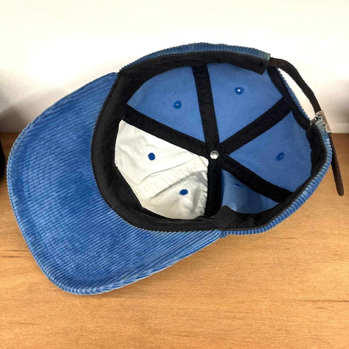 슈프림 클래식 로고 코듀로이캡 상품이미지5