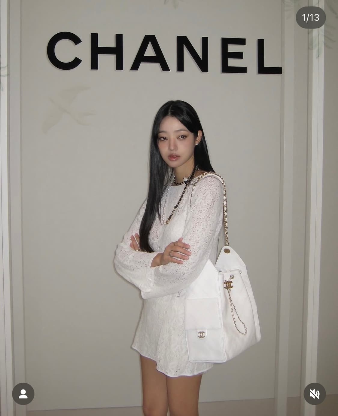 <1회 착용🖤> 누아누 니트 원피스 / Cara Mini Dress 상품이미지3
