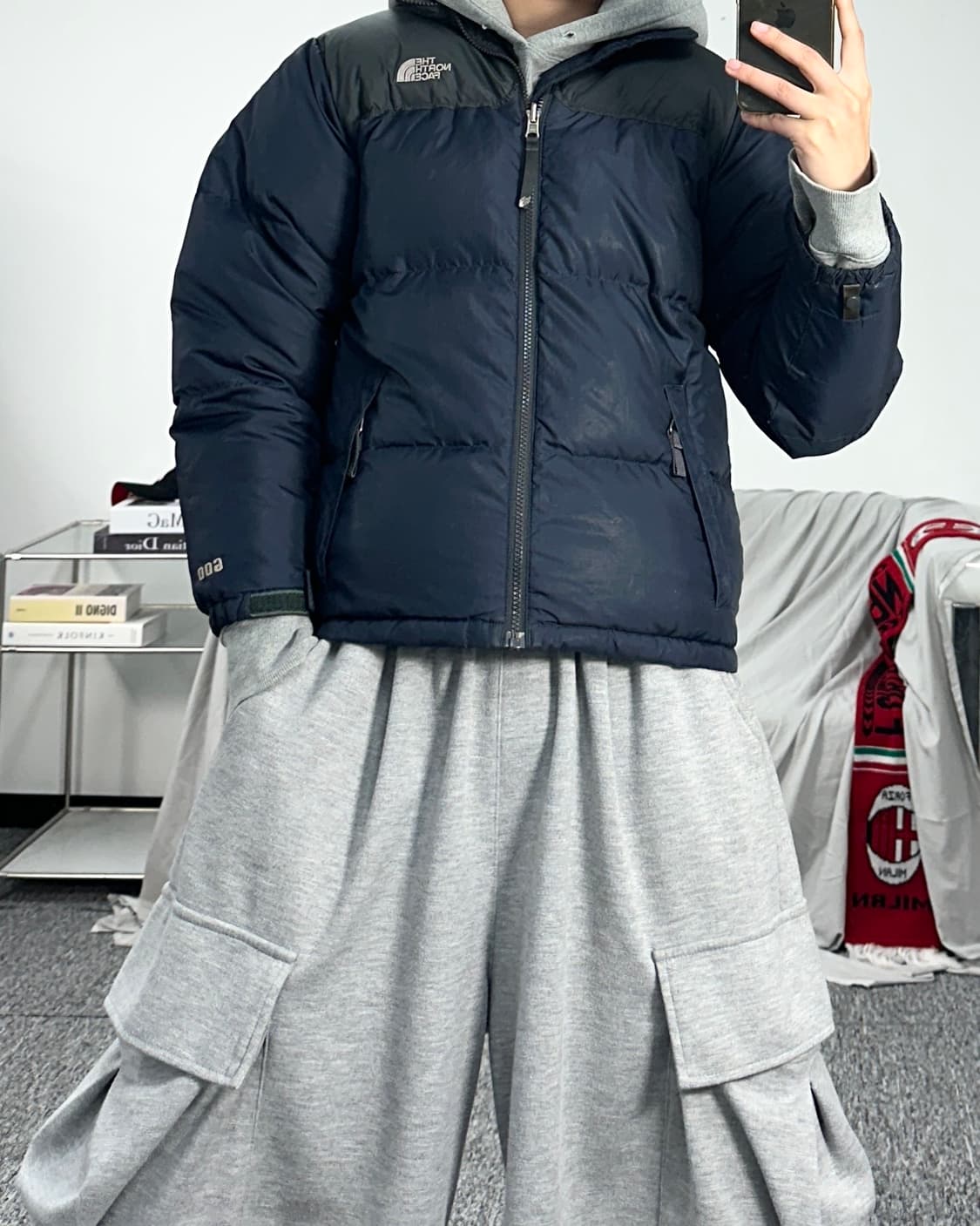 노스페이스 600 눕시 패딩 L 상품이미지3