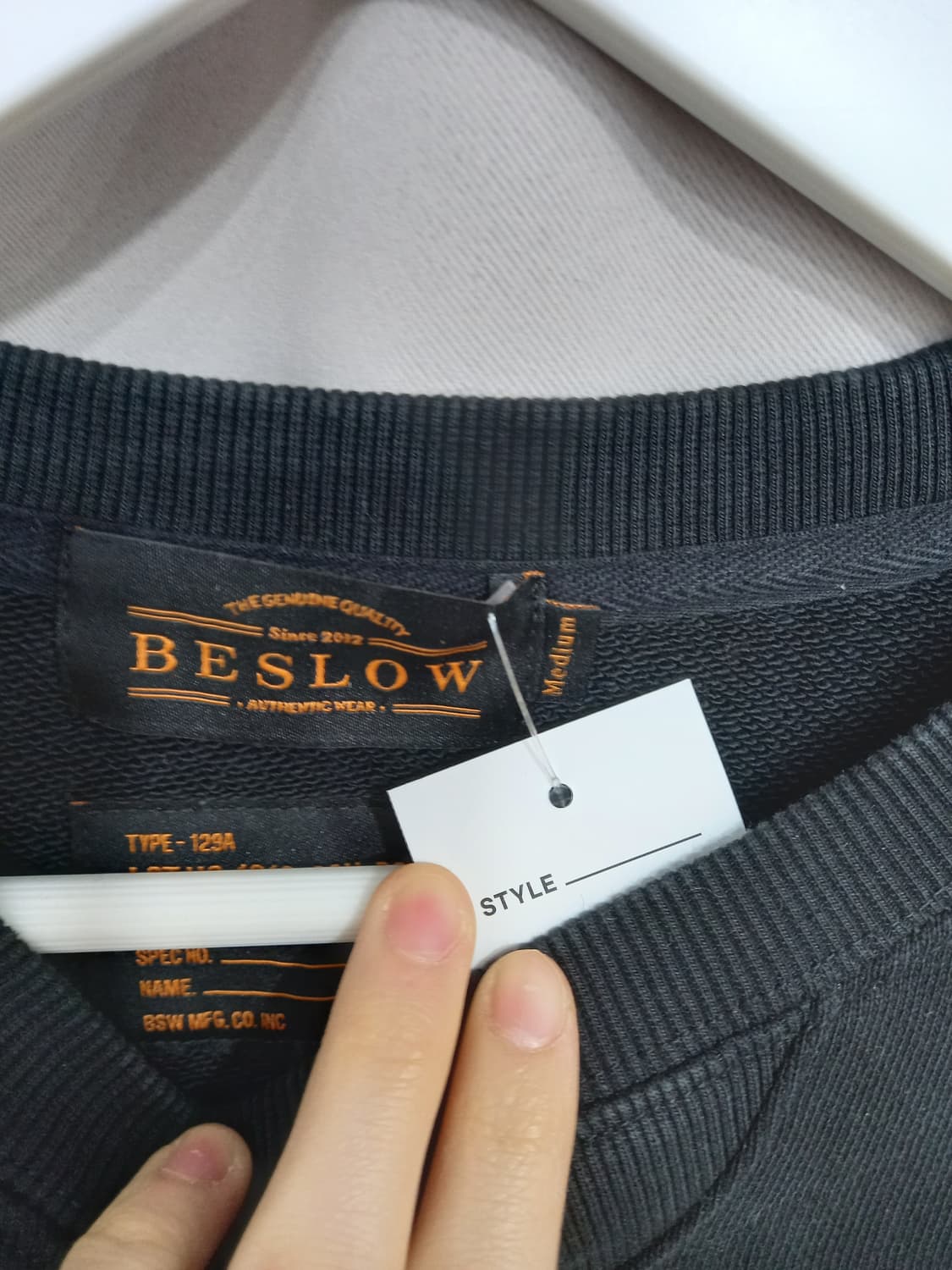 Beslow 맨투맨 상품이미지2