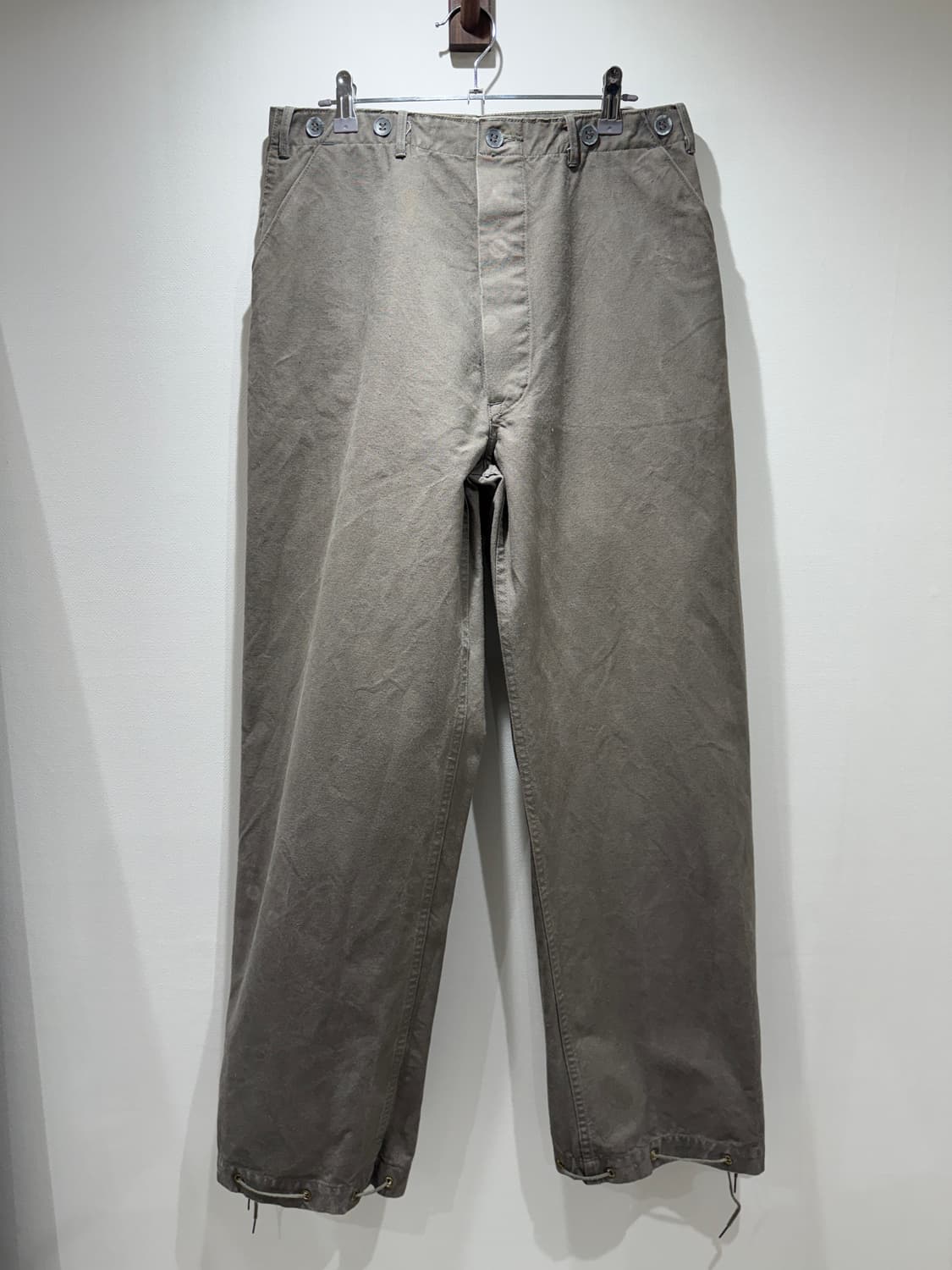 레어* 40s 스웨덴군 퍼티그 팬츠 상품이미지1