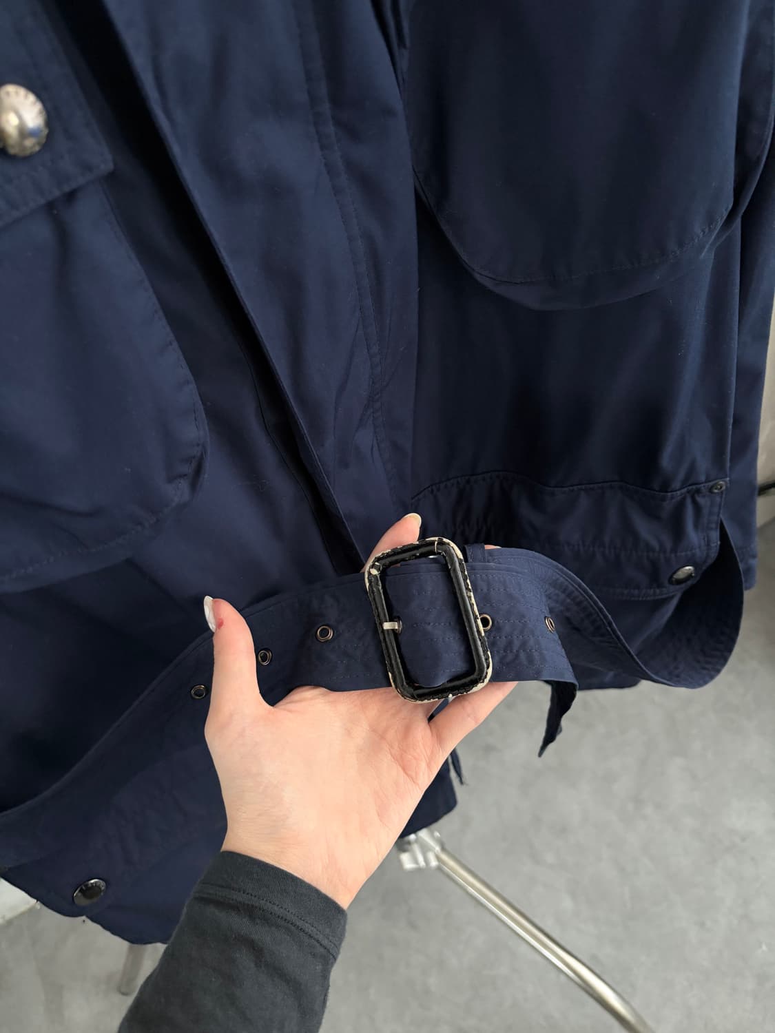 Polo Ralph Lauren 폴로 랄프로렌 네이비 벨티드 모터사이클  상품이미지6