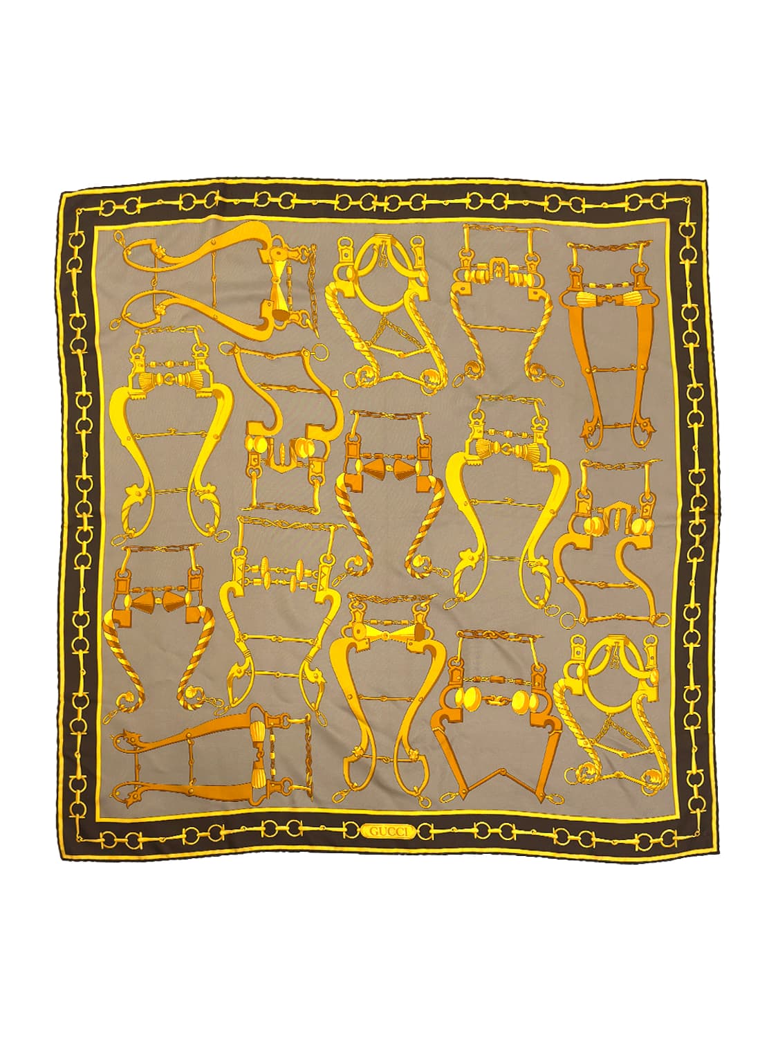 Gucci Horsebit Silk Scarf 상품이미지3