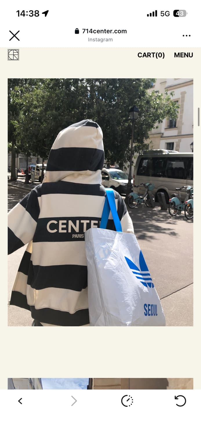 714center highteen track set  chacoal 상품이미지2