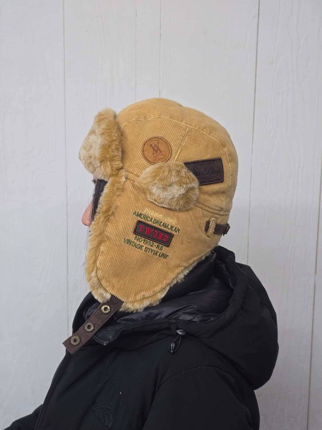 TWOBE 코듀로이 빈티지 트루퍼햇 모자 상품이미지1