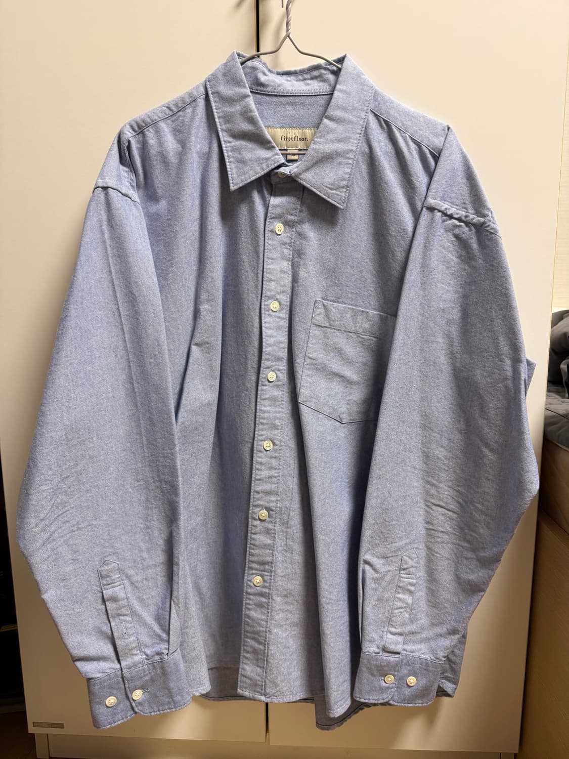[50] 퍼스트플로어 유니폼 셔츠 블루 상품이미지3