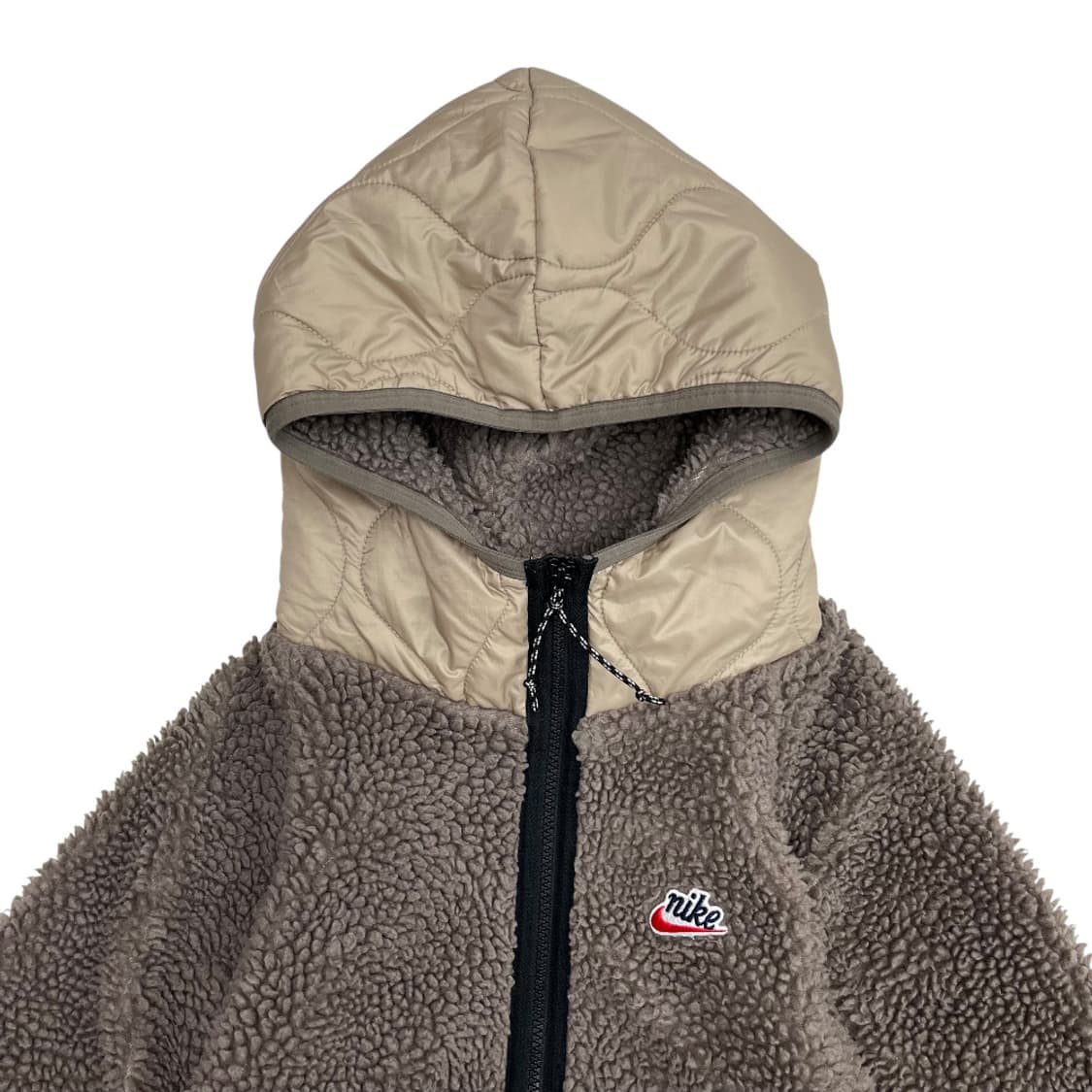 나이키 뮤트브라운 엄마는외계인 양털 후리스 S 상품이미지4