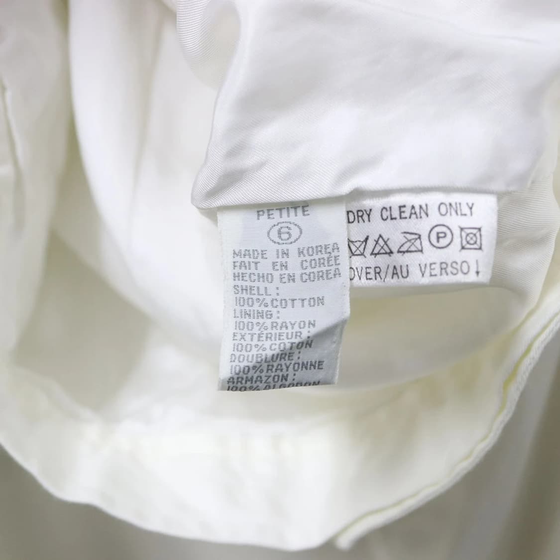 90'S LIZ CLAIBORNE 반크롭 자켓 62292 상품이미지9