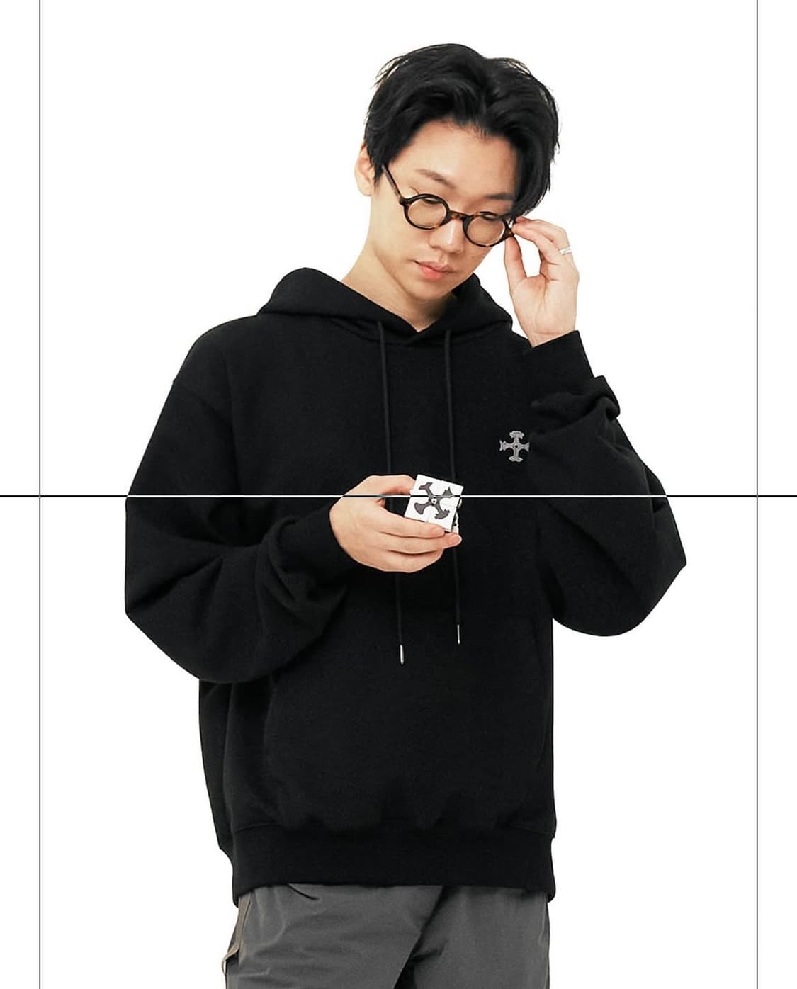 POWER ANDRE 99 실리카겔 후드티 상품이미지2