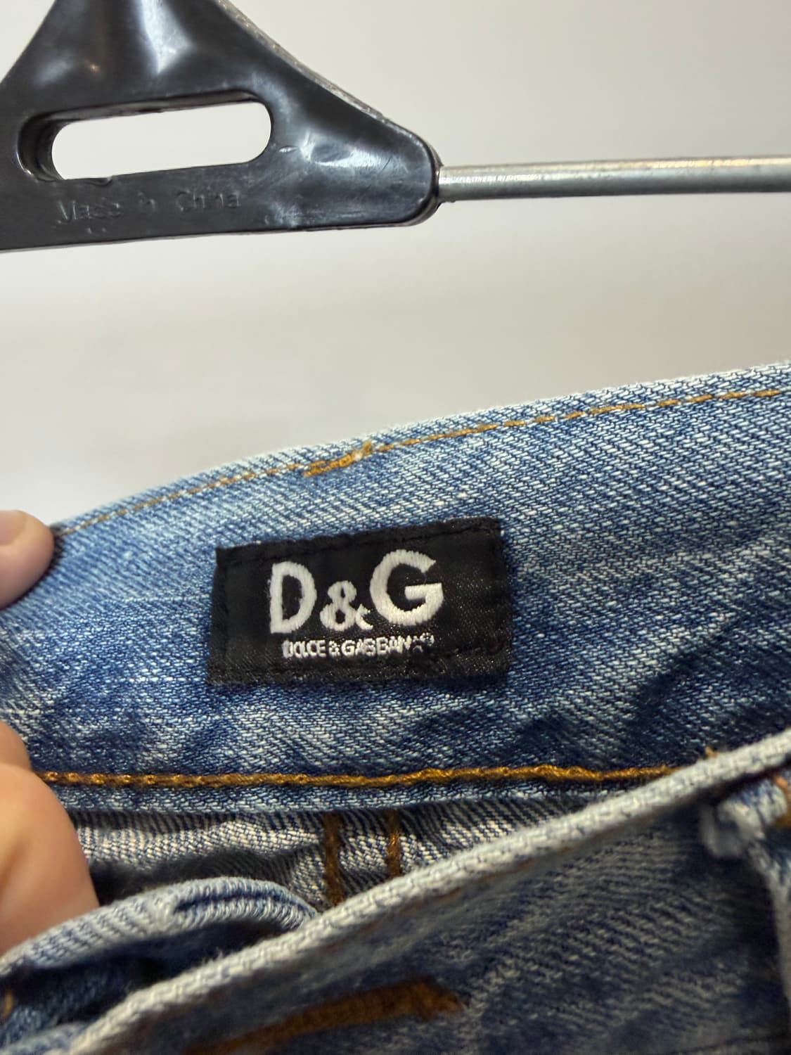 (32) 돌체앤가바나 백프린팅 포인트 데님팬츠 상품이미지5