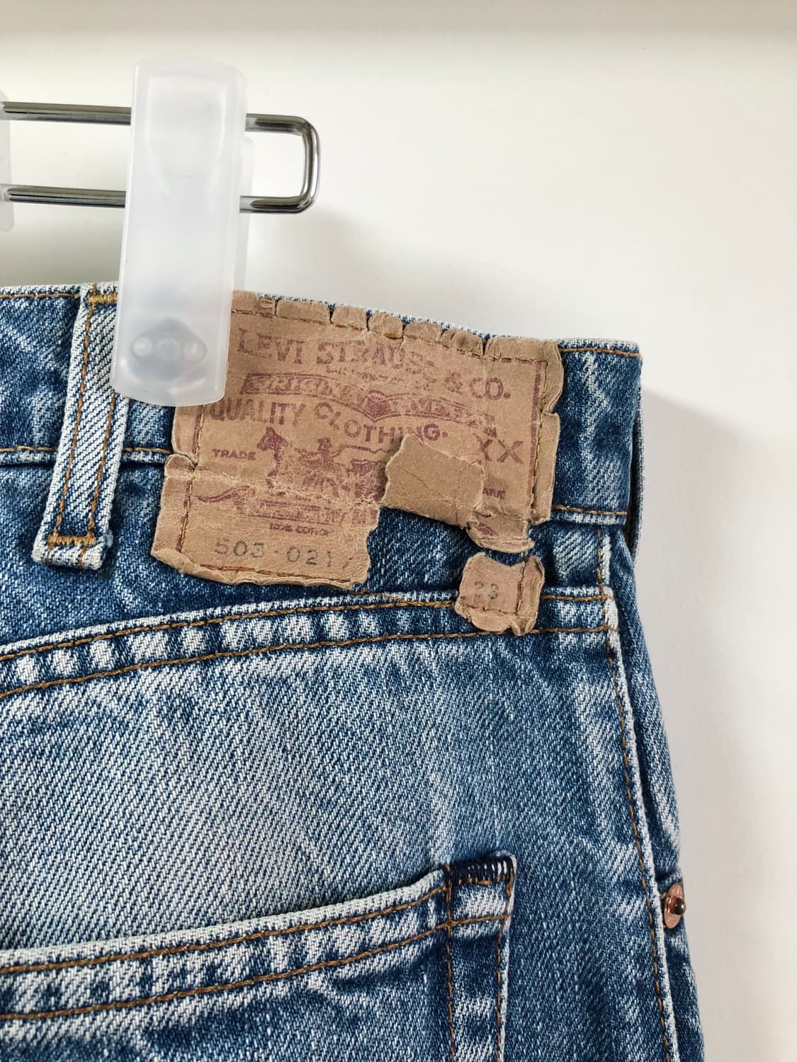 리바이스 503 빈티지 데님 상품이미지3