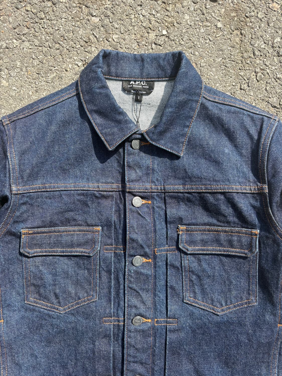 아페쎄 2세대 데님자켓 B208 상품이미지2