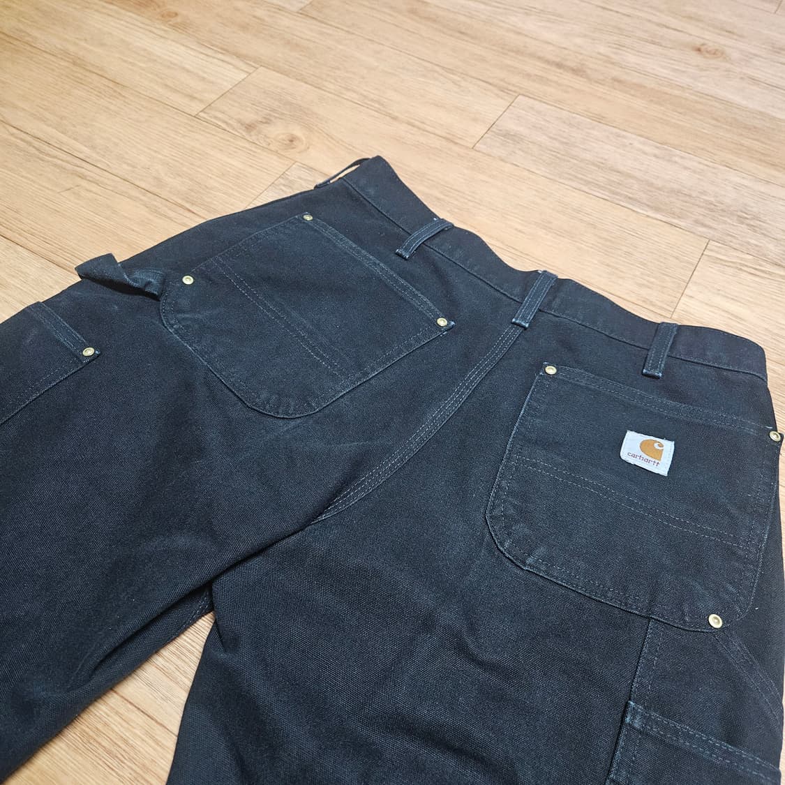 칼하트 B01 루즈 핏 덕 더블니 팬츠 32x30 상품이미지3