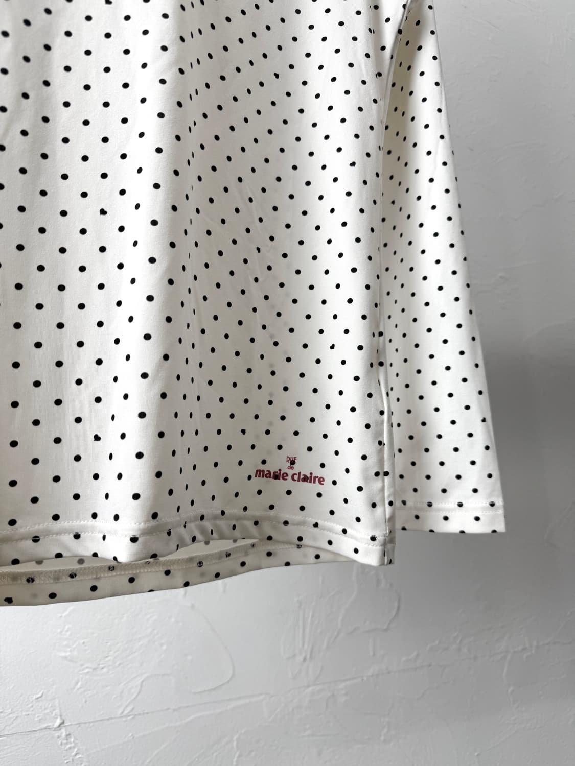 Marie Claire 도트 롱 슬리브 상품이미지3