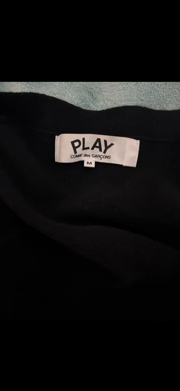 꼼데가르송 가디건 블랙 M 상품이미지3