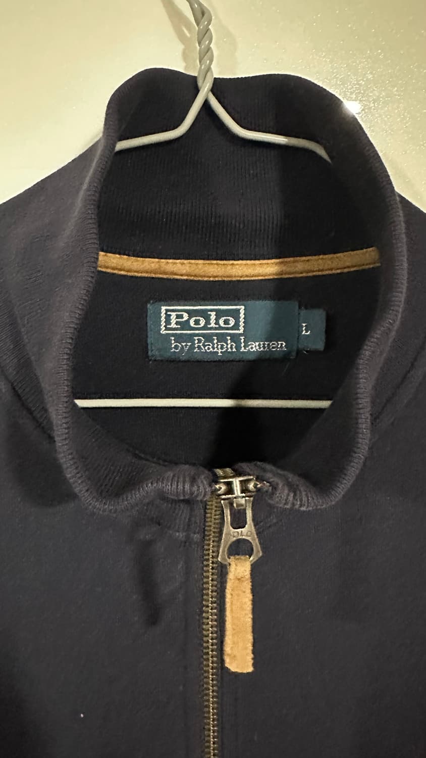 폴로 랄프로렌 네이비 집업 L 상품이미지2