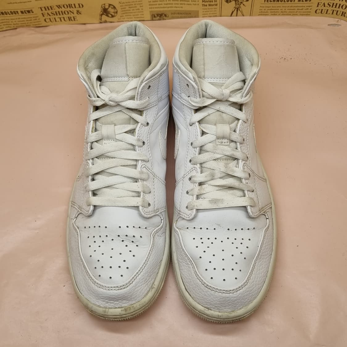 나이키 에어조던1 화이트 미드275 상품이미지2