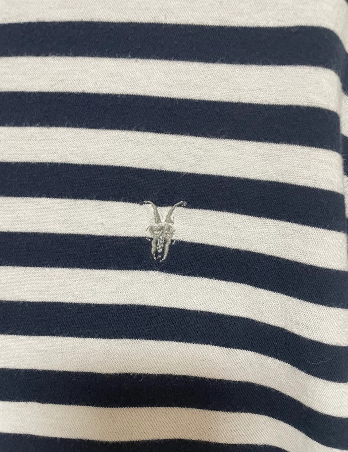 올세인츠 남성 스트라이프 반팔 S 사이즈 상품이미지2