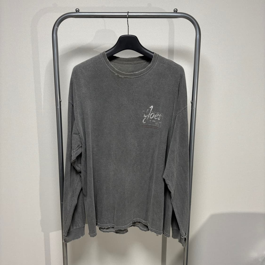 os) ancellm 안셀름 goes 대미지 롱슬리브 상품이미지1