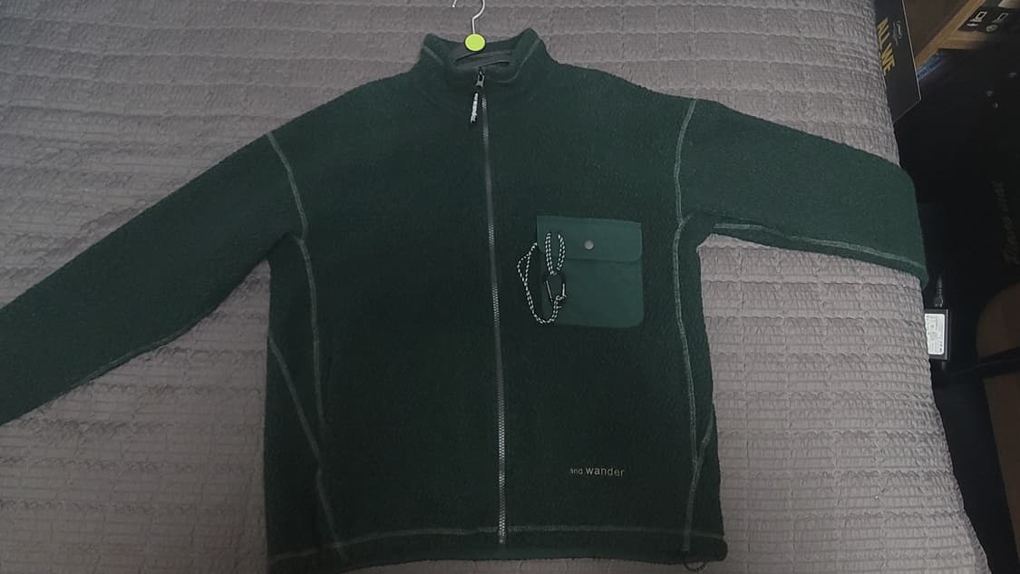 Andwander Re wool JQ stand zip 팝니다 상품이미지2