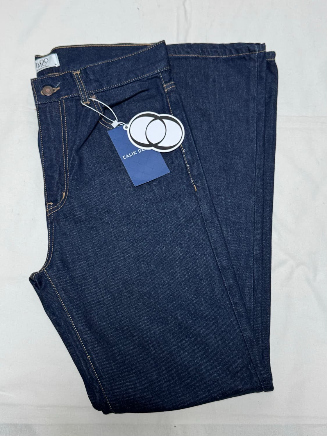 엘무드 / 잔느 플레어 데님팬츠 (인디고) / 46 상품이미지2