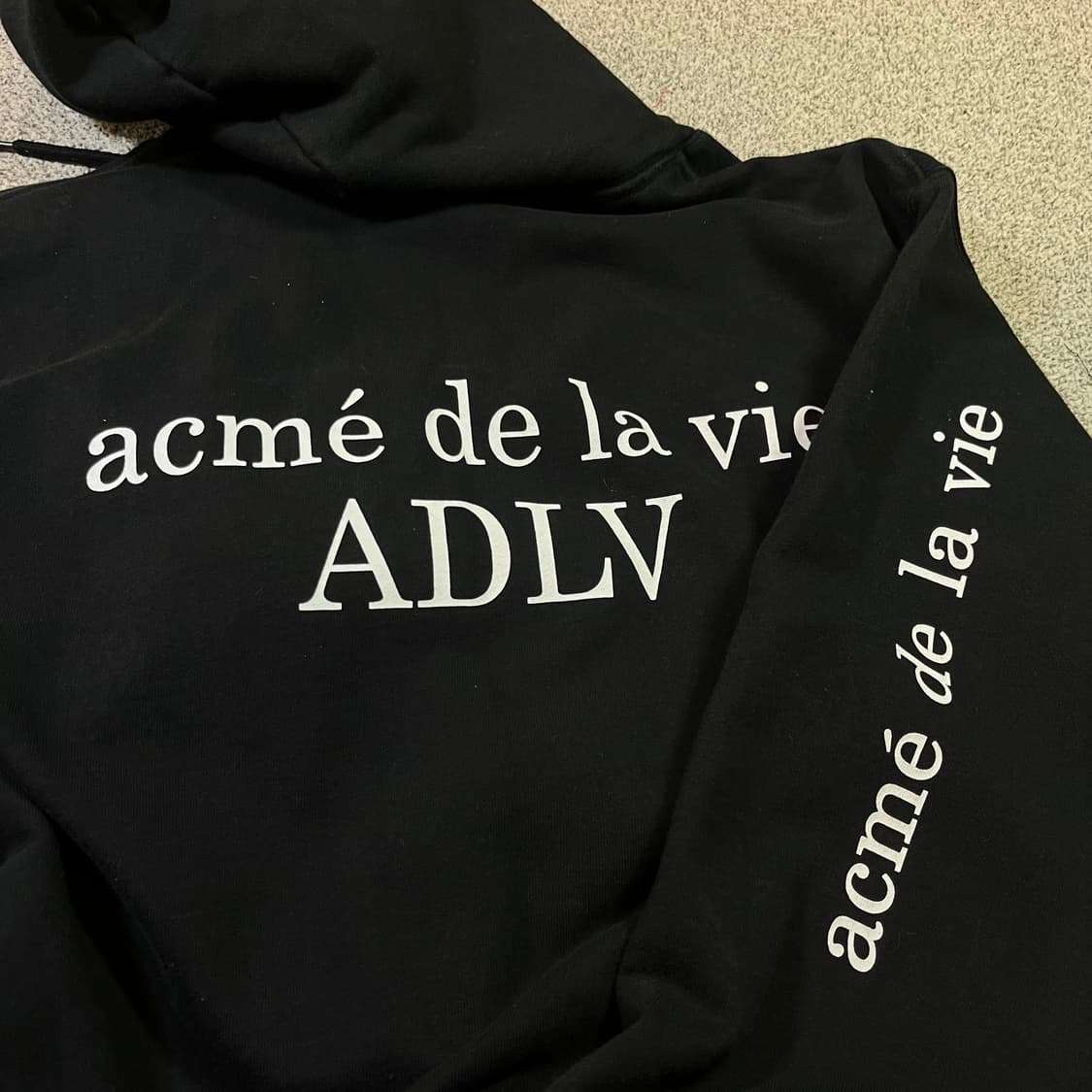 아크메드라비 빅로고 후드티 상품이미지3