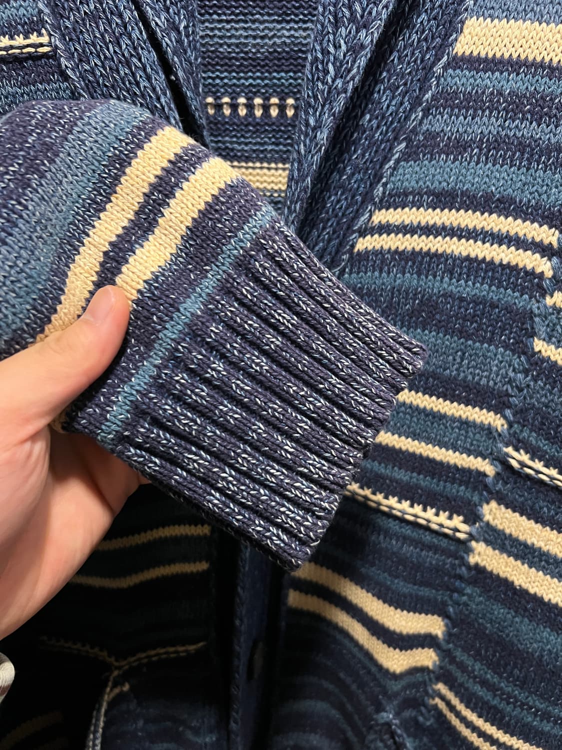 [L]폴로 데님앤서플라이 네이티브 스트라이프 가디건 상품이미지3