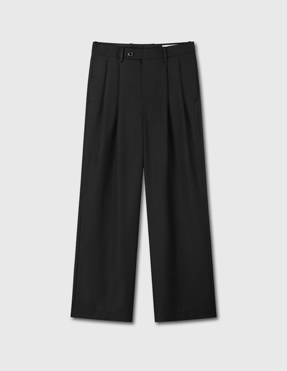 새상품급 토니웩 울 트윌 플리츠 와이드 트라우저 팬츠 정장바지 M(30) 상품이미지1