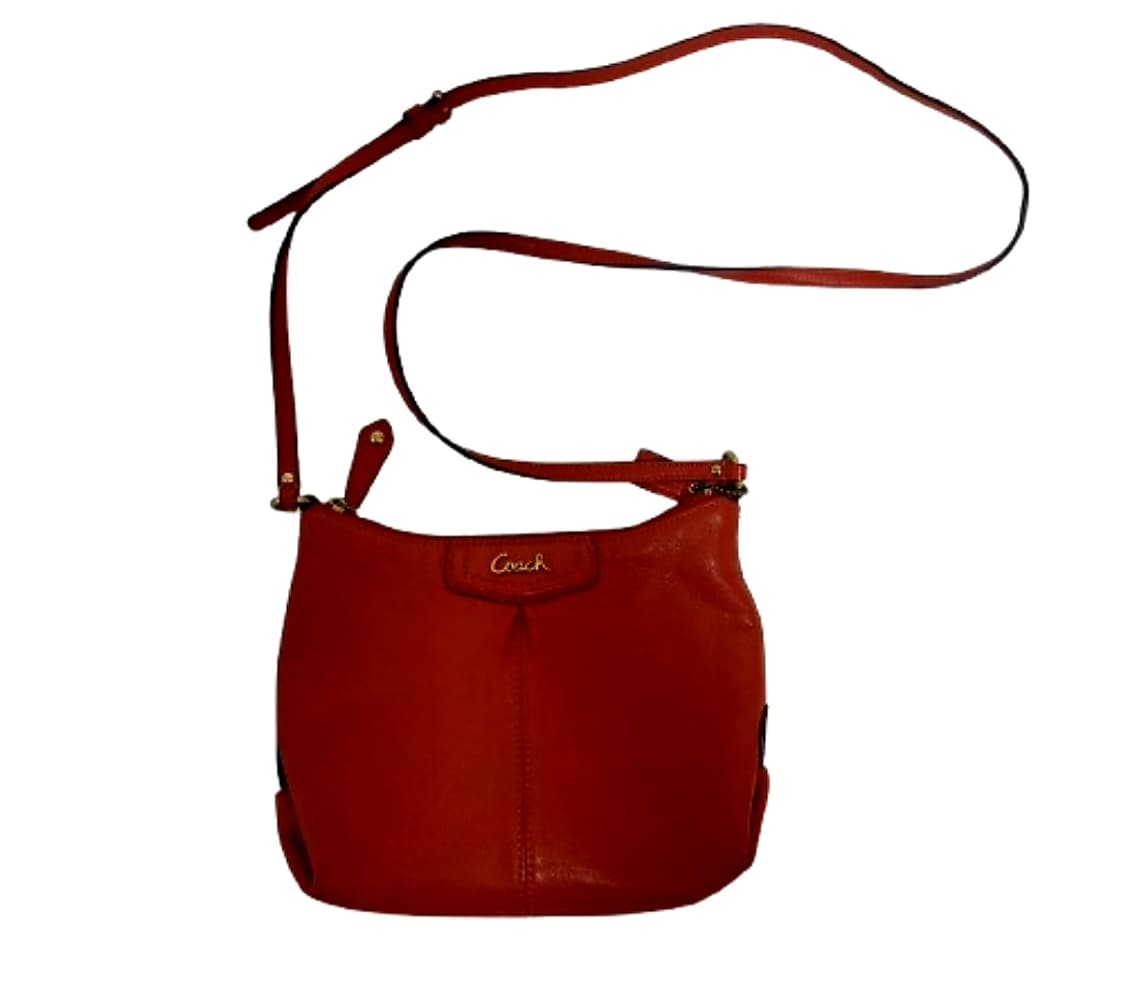 코치 오렌지 미니크로스백 상품이미지1