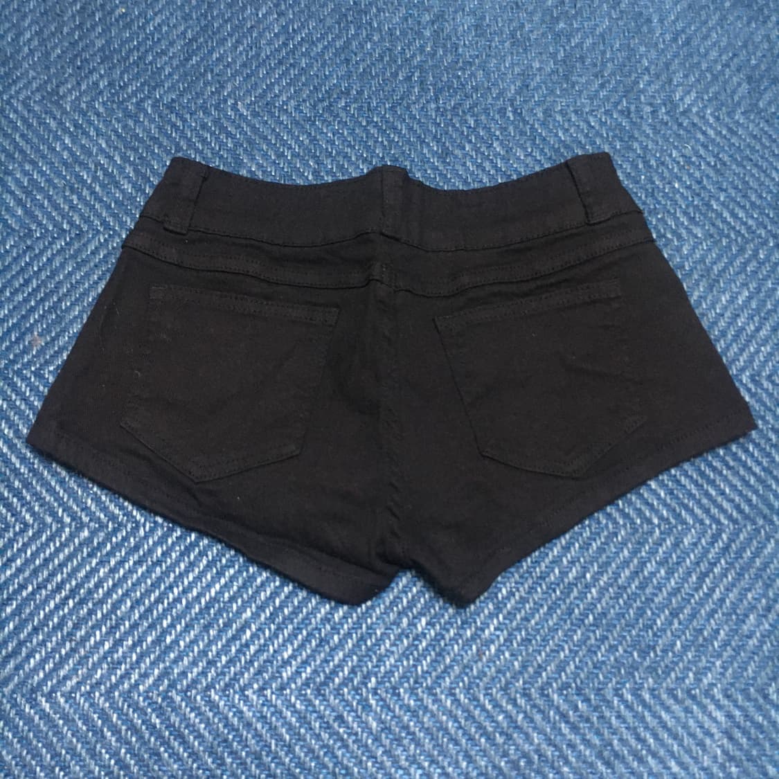펑크 락시크 블랙 핫팬츠 반바지 상품이미지3