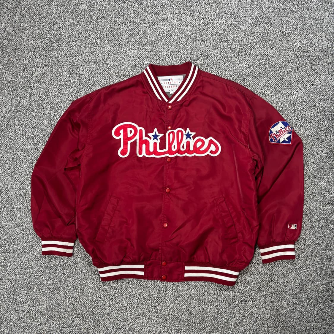 제뉴인 MLB 필라델피아 필리스 바시티 자켓 (100) 상품이미지1