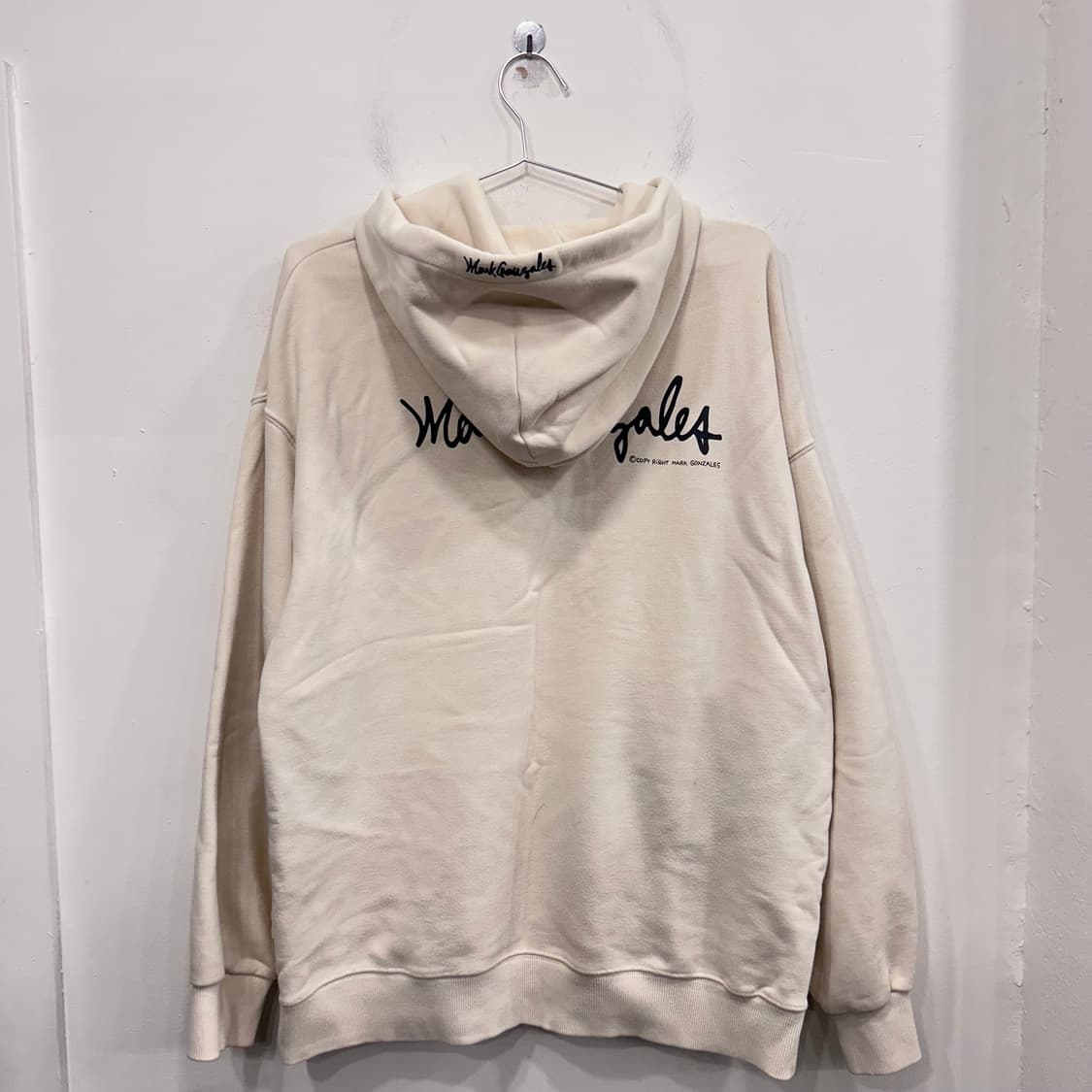 마크곤잘레스 하트엔젤로고 헤비코튼 오버핏 후드티 상품이미지5