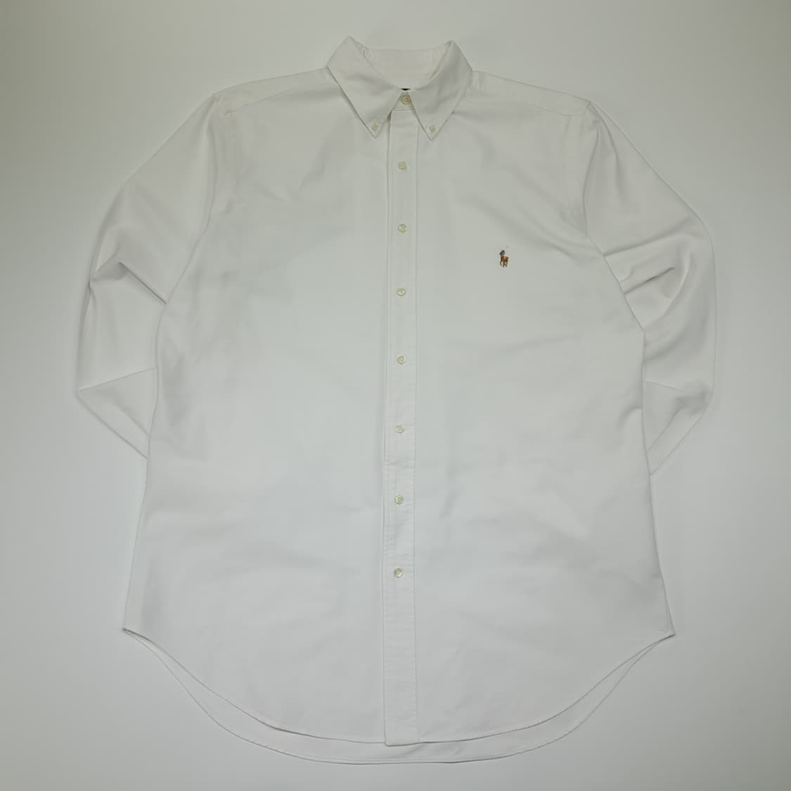 CL475 LT 폴로 00s 코튼 멀티포니 버튼다운 화이트 셔츠 남방 상품이미지1