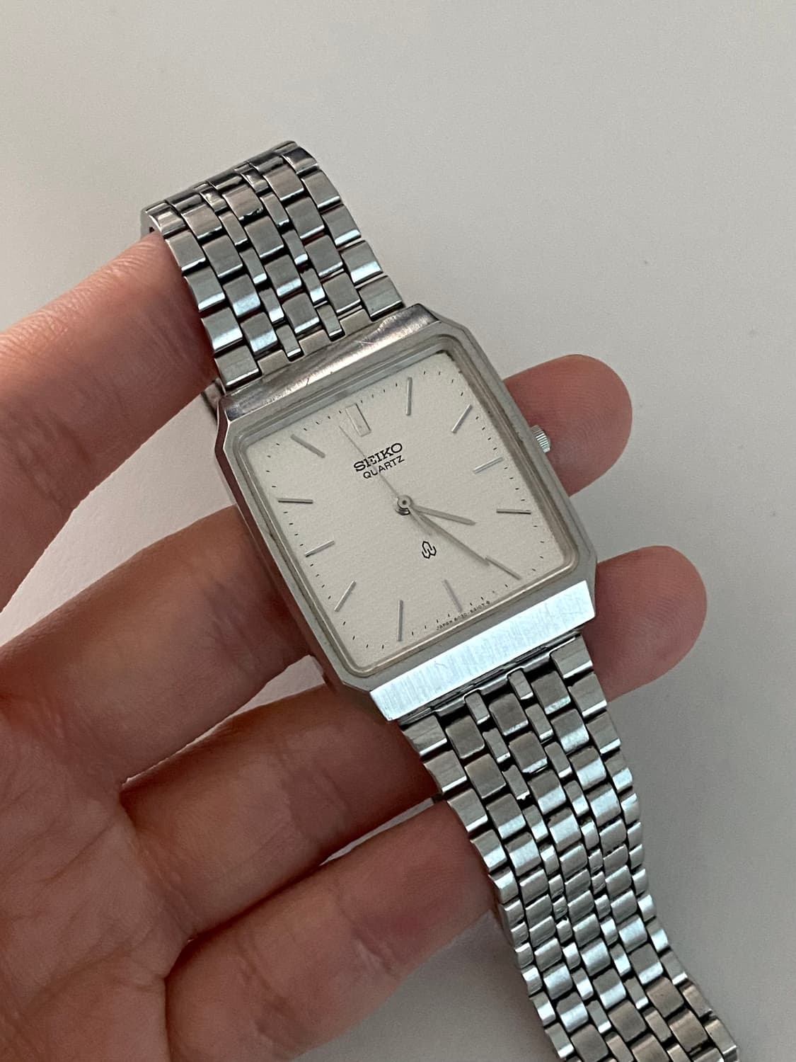 Seiko 세이코 쿼츠 스퀘어 상품이미지3