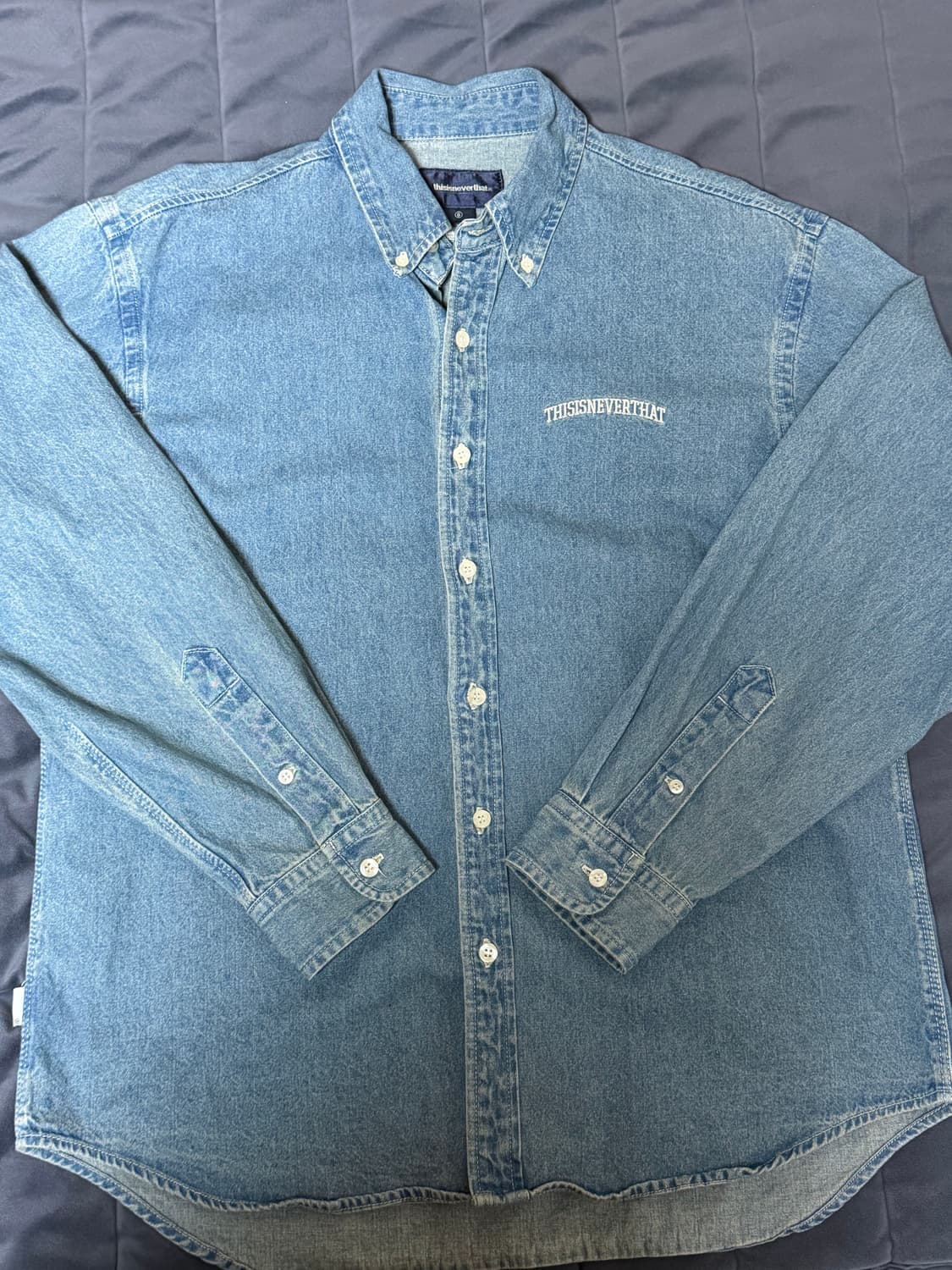 (S) 디스이즈네버댓 데님 셔츠 상품이미지1