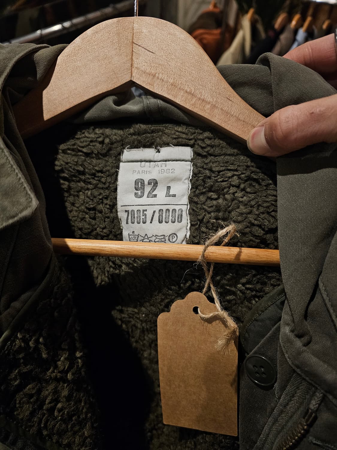 프랑스군 m64 필드파카  내피포함 ( 105사이즈 ) 상품이미지3