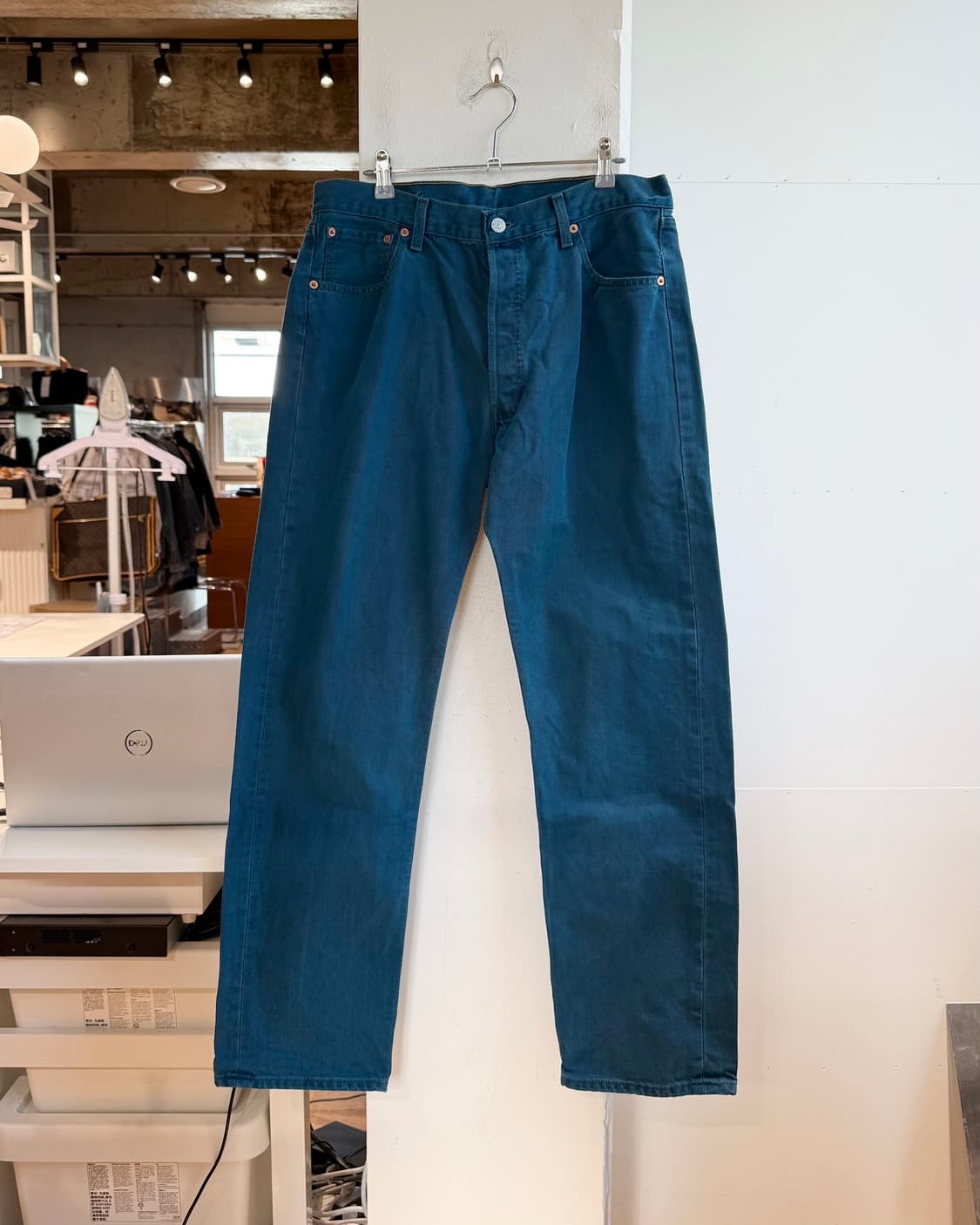 리바이스 블루 501 스트레이트 팬츠  상품이미지2