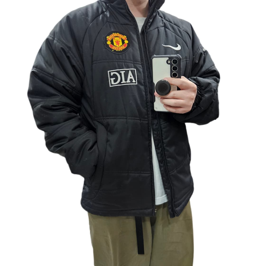 나이키 맨체스터 유나이티드 무광 패딩 S 95 상품이미지2