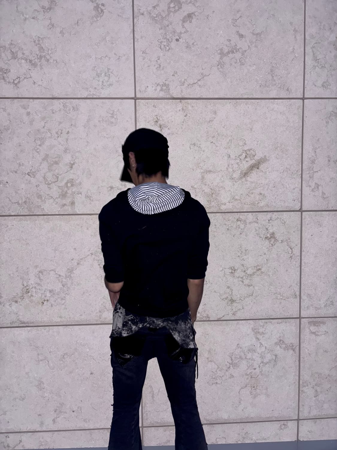 “COLZA” Y2K Slim Fit Check Detail Half H 상품이미지2