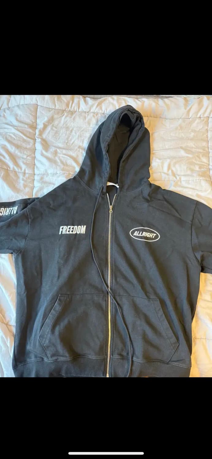 프리덤 올라잇 후드집업 xxl, 2xl 상품이미지1