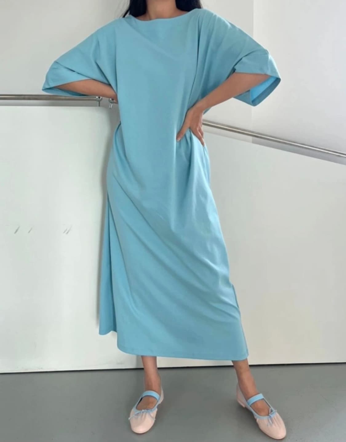 깔량)발레리나슈즈 스킨색 230사이즈(새상품) 상품이미지3