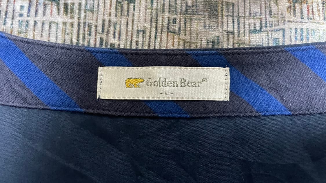 JPN 00s일본 빈티지 y2k 모리걸 골든베어 스트라이프 티셔츠 원피스 상품이미지8